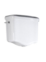 Sapho Kerasan Retro öblítő tartály, fehér 108001 - Fürdőszob