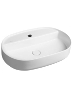 Sapho Isvea Infinity pultra szerelhető kerámia mosdó 60x40 e