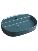 Sapho Isvea Infinity pultra szerelhető kerámia mosdó 60x40 e