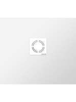 Polysan Flexia öntött márvány zuhanytálca 80x70 cm, fehér 11