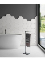 Sapho Artu álló törölközőtartó 83,5 cm, matt fekete 113114 -