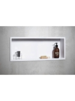 Polysan Inserta Falba süllyeszthető öntött márvány polc 81x2