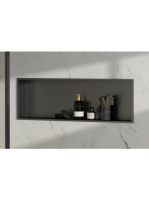 Polysan Inserta Falba süllyeszthető polc 81x27 antracit 1301