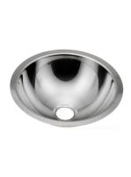 Sapho Small süllyeszthető mosdó 30,5x11 cm, fényes inox 1302