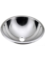 Sapho Small süllyeszthető mosdó 40,5x15,2 cm, fényes inox 13