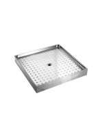 Nofer szögletes vandálbiztos zuhanytálca 80x80 cm csúszásmen