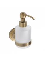 Bemeta Retro mini szappanadagoló, üveg, bronz 144109107 - Fü
