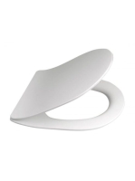 Sapho EDITA Slim WC-ülőke, soft close, easy take, fehér 1703