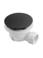 Sapho zuhanytálca szifon 90 mm, matt fekete 1711B - Fürdőszo