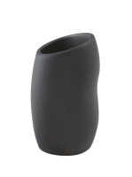 Sapho Iside fogkefetartó pohár, matt fekete 189814 - Fürdősz