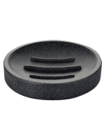 Sapho Stone szappantartó, fekete 22010310 - Fürdőszoba - Für
