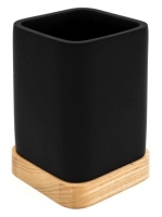 Sapho Ridder Amara fogkefetartó, fekete 2244110 - Fürdőszoba