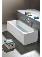 Polysan Laura akril kád 160x70 fehér 24611 - Fürdőszoba - Ká