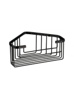 Sapho Smart sarokpolc 20x15,1 cm, matt fekete 2483-14 - Fürd