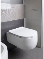 Sapho Kerasan Flo méyöblítésű fali WC csésze 36x50 cm, öblít