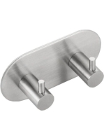 Sapho öntapadós duplafogas, matt inox 32202 - Fürdőszoba - F