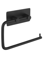 Sapho Öntapadós WC-papír tartó, matt fekete 33211 - Fürdőszo