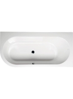 Polysan Astra aszimmetrikus akril kád 165x80 cm, jobbos 3461