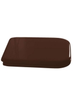 Sapho Kerasan Waldorf WC-ülőke, Soft Close, dió/bronz pánt 4