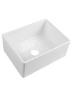 Sapho Glory félig beépíthető kerámiamosdó 61x46 cm, fehér 50