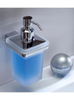 Sapho GLAMOUR szappanadagoló , króm/szatén üveg 5781 - Fürdő