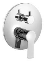 Sapho Bruckner Baron falbaépített 2 irányú zuhanycsaptelep s