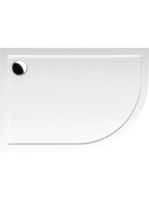 Polysan Klasik Rena öntött márvány balos zuhanytálca 120x90