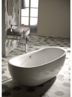 Polysan Zasu szabadonálló kád 180x81 cm, fehér 69611 - Fürdő