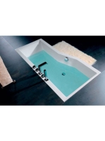 Polysan Versys akril kád 170x84/70x47 cm, balos kivitel, feh