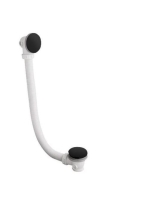 Polysan Click Clack Le- és túlfolyó 900 mm, matt fekete 7167