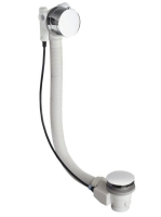 Polysan Kád le-túlfolyós töltő 575 mm, króm 71684 - Fürdőszo