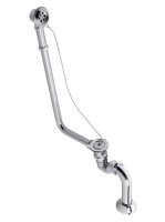 Polysan Silfra le és túlfolyó dugóval 71687 - Fürdőszoba - S