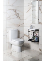 Sapho Tyana Short kombi WC tartállyal, hátsó kifolyású, fehé