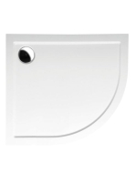 Polysan Klasik Rena öntött márvány balos zuhanytálca 80x90 c