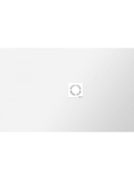 Polysan Flexia öntött márvány zuhanytálca 160x100 cm, fehér