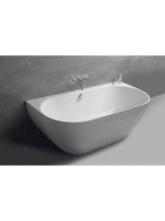 Polysan Pagoda falhoz illeszthető kád 170x85 cm, fehér 72976