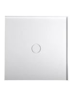 Polysan Mirai öntött márvány 80x80 zuhanytálca fehér 73182 -