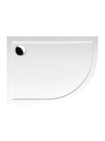 Polysan Klasik Rena öntött márvány balos zuhanytálca 100x80