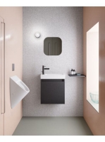 Sapho GSI Piszoár hátsó bekötéssel, ExtraGlaze bevonattal 76