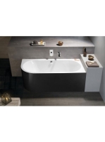 Polysan Viva R Monolith jobbos akril kád 170x75x60 cm, fehér