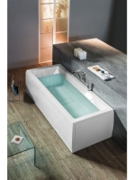 Polysan Marlene akril kád 200x90 cm, fehér 78731 - Fürdőszob