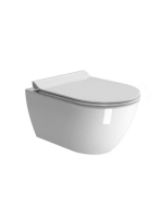 Sapho Gsi Pura SWIRLFLUSH fali WC csésze 50x36 cm, Extraglaz
