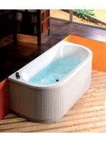 Polysan Viva D akril kád 175x80x47 cm, fehér 89119 - Fürdősz