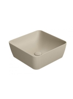 Sapho Gsi Sand pultra helyezhető kerámia mosdó 38x38 cm, mat