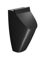 Sapho Gsi Sand hátsó bekötésű piszoár, matt fekete 909826 -