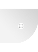 Polysan Flexia balos öntött márvány zuhanytálca 90x80 cm, fe