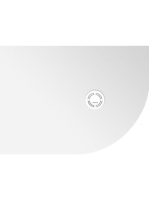 Polysan Flexia balos öntött márvány zuhanytálca 110x80 cm, f