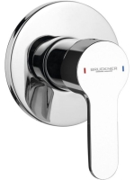 Sapho Bruckner Sieger 1 irányú falba süllyesztett csaptelep,