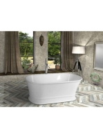 Polysan Delonix szabadonálló kád, 170x84 cm, fehér 92130 - F