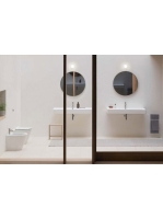 Sapho GSI KUBE X kerámiamosdó 120x47 ExtraGlaze® bevonattal